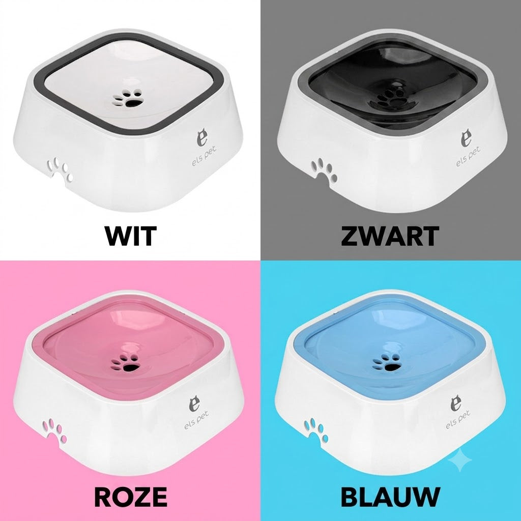 Spatvrije Drinkbak voor Thuis & Onderweg